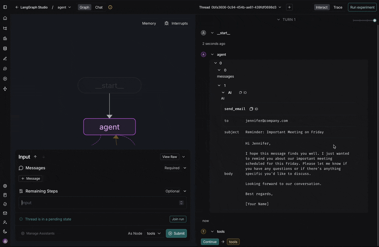 Studio 中的人机回路